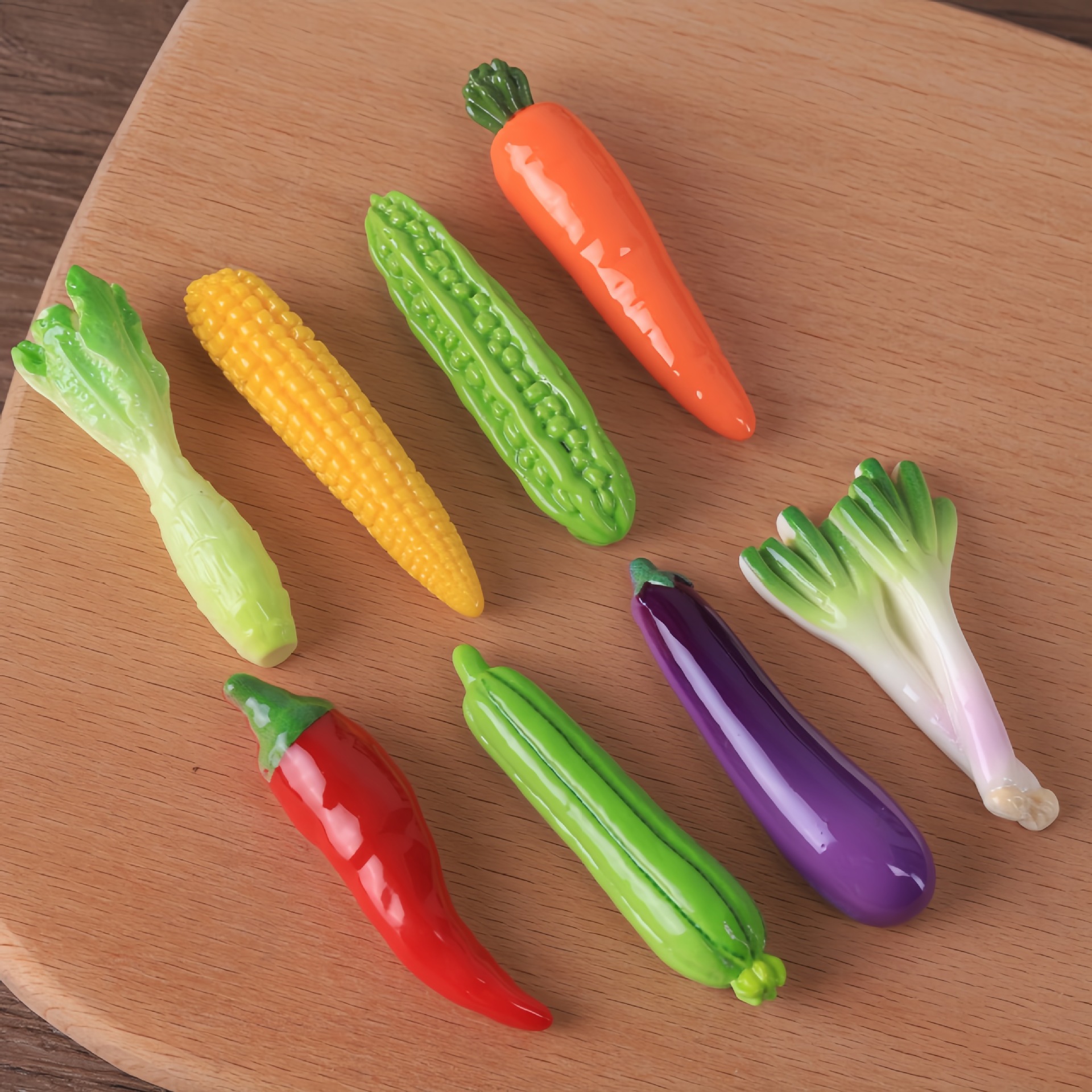 10Pcs Artificial Vegetable Fla - Art And Craft Vegetable incelemesi ve fiyatı