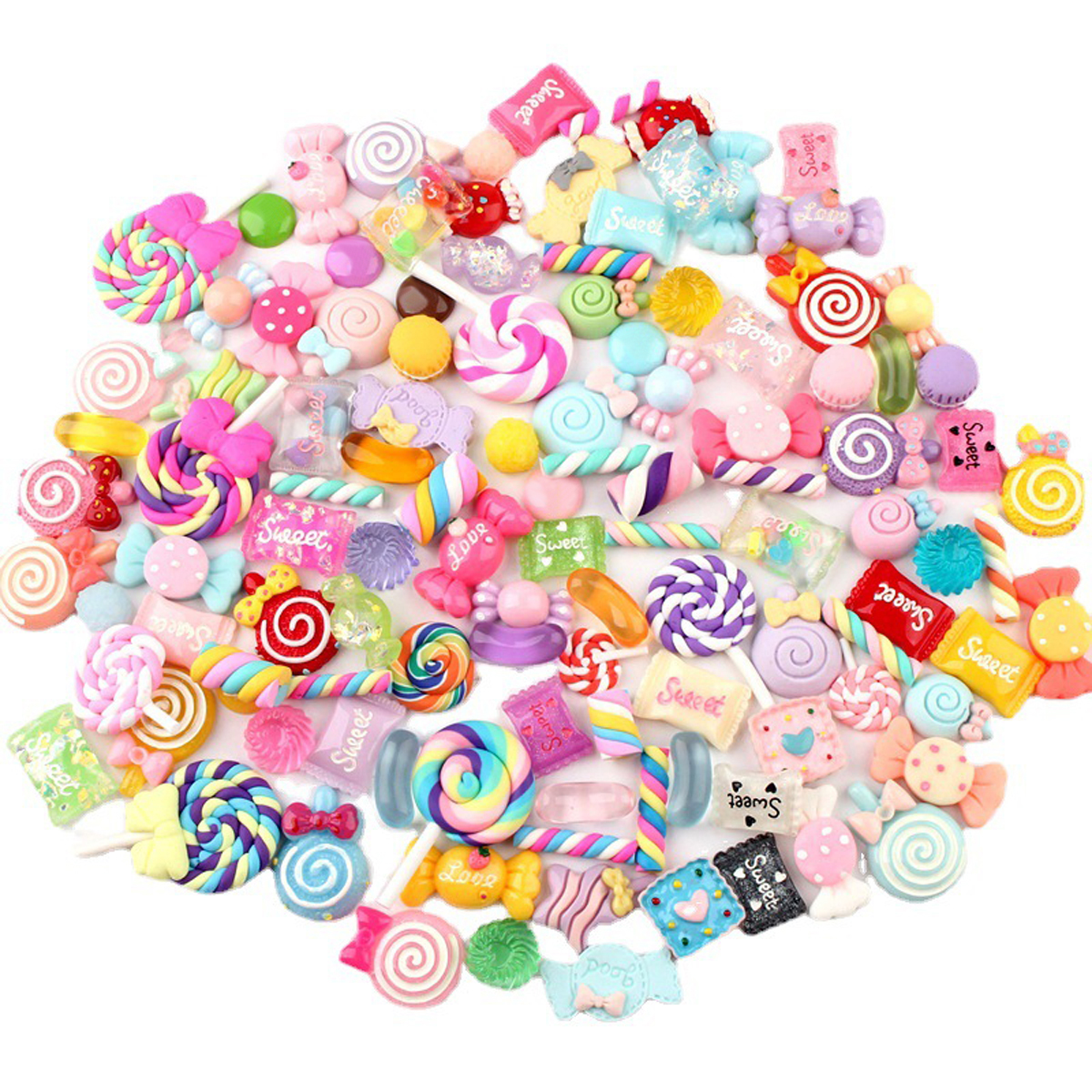 30pcs Random Candy Slime Charm - Art Craft Items incelemesi ve fiyatı