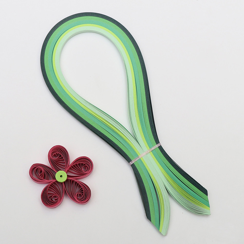 9Pcs Gradient Hue Paper Quilli - Quilling Paper Strips incelemesi ve fiyatı
