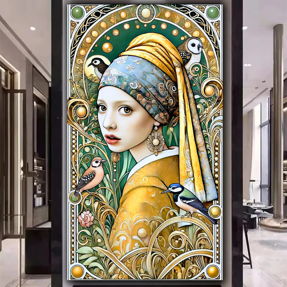 Amazing Pearl Woman 5D DIY Ful - Art And Craft Valentine incelemesi ve fiyatı