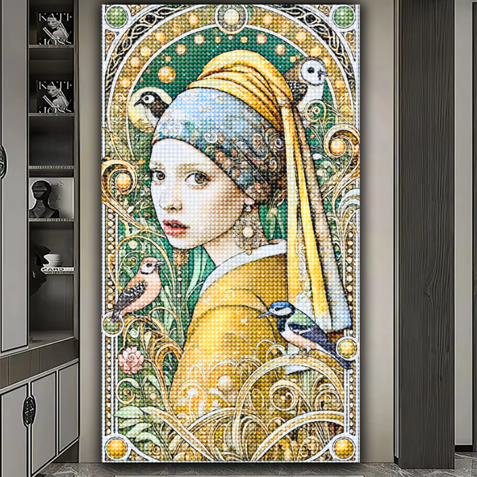 Amazing Pearl Woman 5D DIY Ful - Art And Craft Valentine incelemesi ve fiyatı