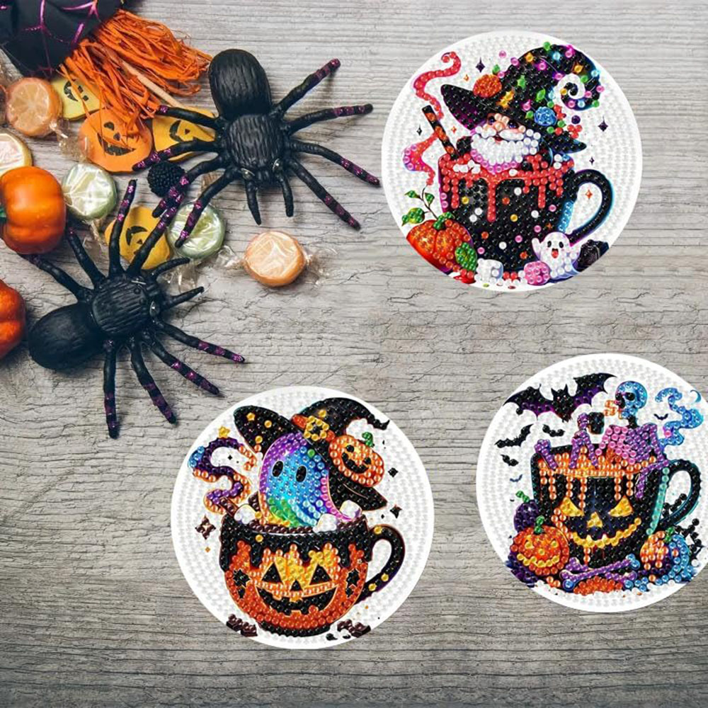 8PCS 5D Halloween Gnome Diamon - Art Craft Adult incelemesi ve fiyatı