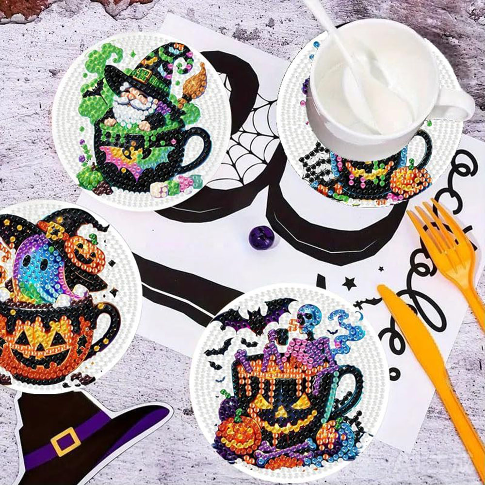 8PCS 5D Halloween Gnome Diamon - Art Craft Adult incelemesi ve fiyatı