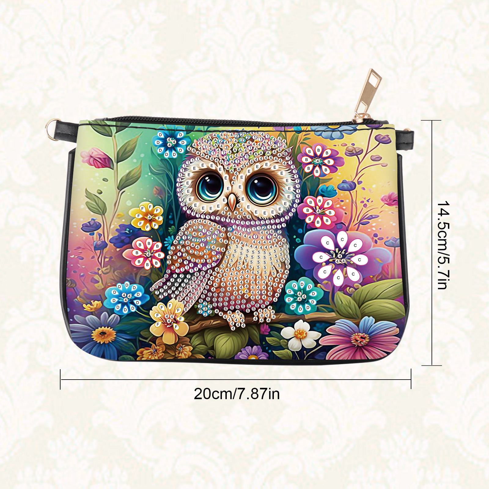 Colorful Owl Diamond Art Paint - Art Craft Adult incelemesi ve fiyatı