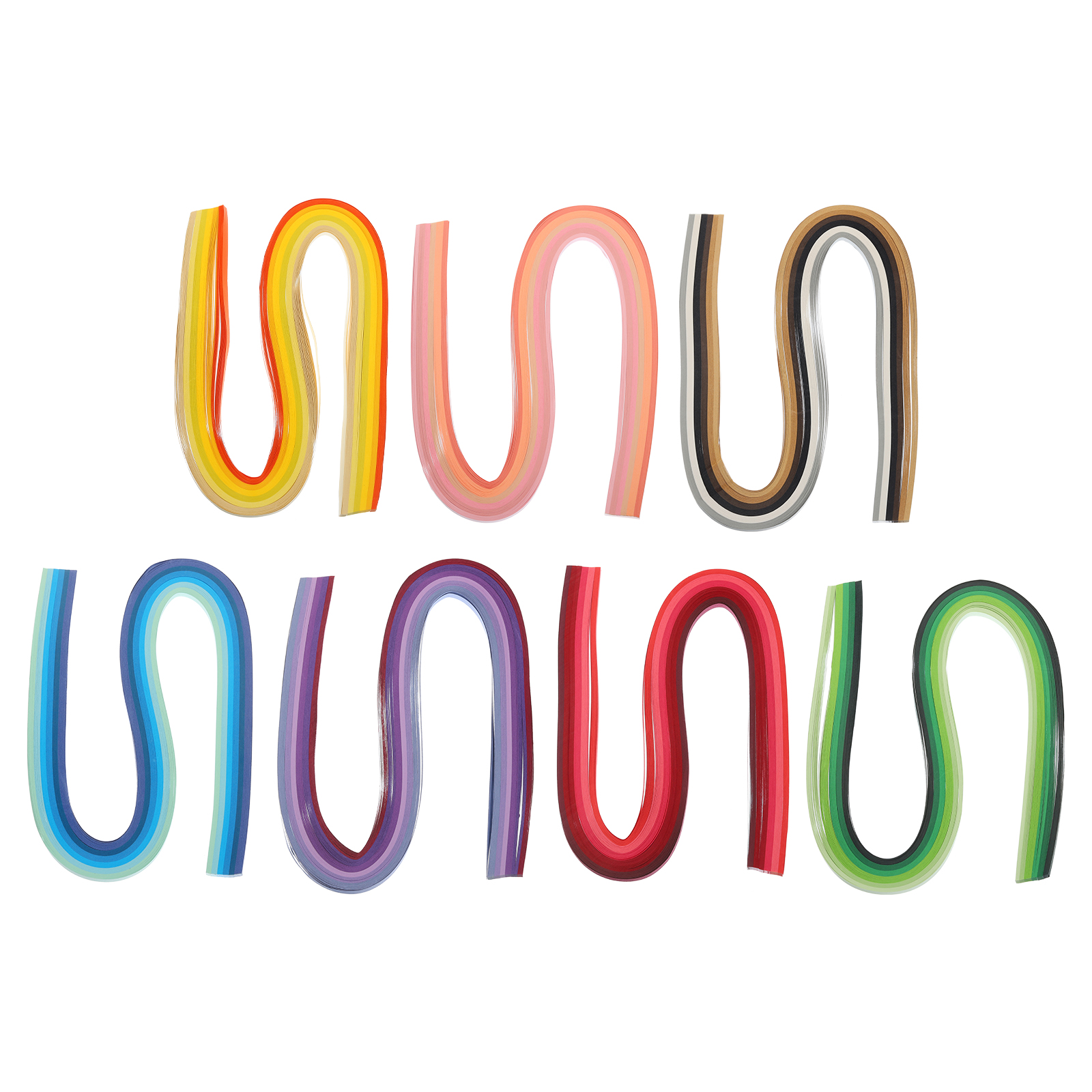 600/840pcs Quilling Strips Pap - Quilling Paper Strips incelemesi ve fiyatı