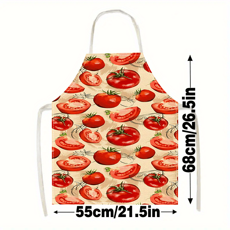 1pc Tomato Apron Red Vegetable - Art And Craft Vegetable incelemesi ve fiyatı