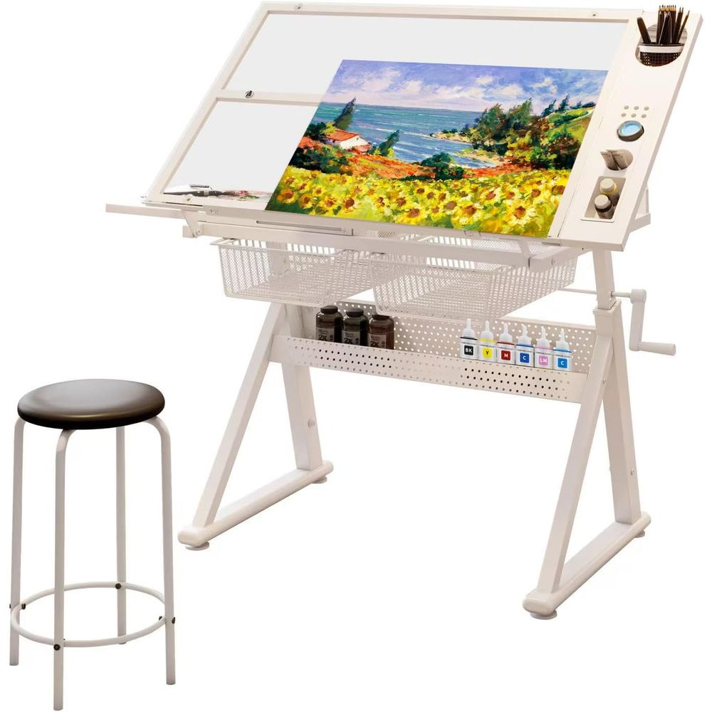Adjustable Art Desk with Tempe - Art & Craft Zone incelemesi ve fiyatı
