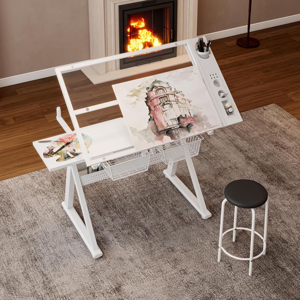 Adjustable Art Desk with Tempe - Art & Craft Zone incelemesi ve fiyatı