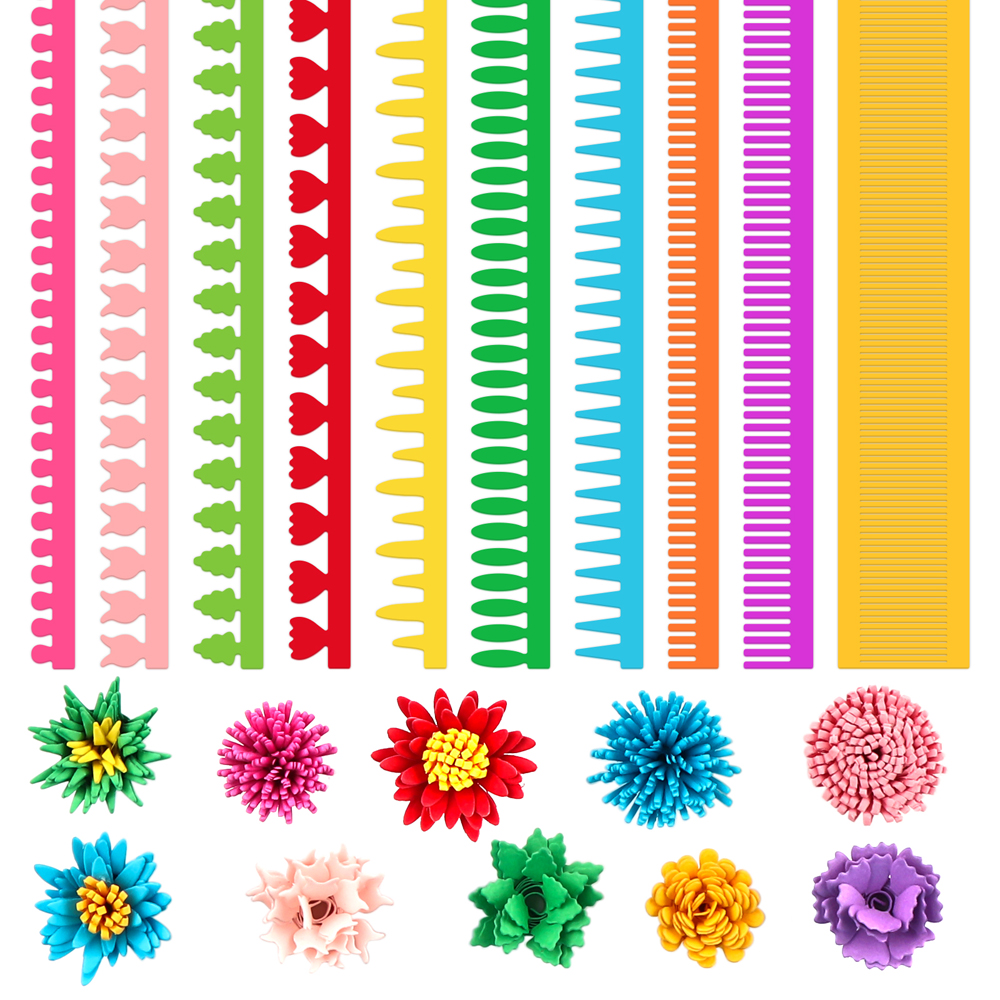 3D Spiral Flower Cutting Dies  - Quilling Paper Strips incelemesi ve fiyatı