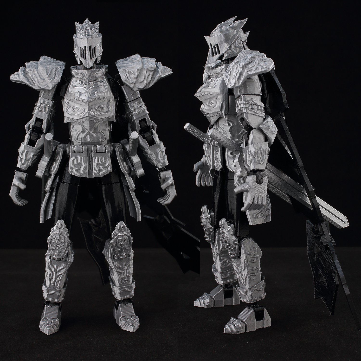 ​9L3D Lucky13 Silver Armor Kni - Art Craft Online incelemesi ve fiyatı