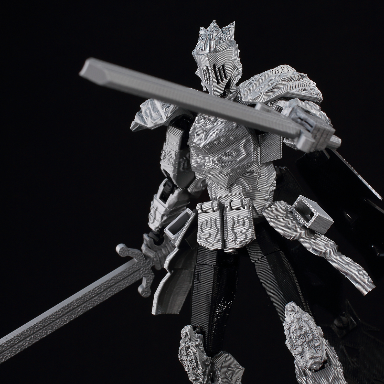 ​9L3D Lucky13 Silver Armor Kni - Art Craft Online incelemesi ve fiyatı