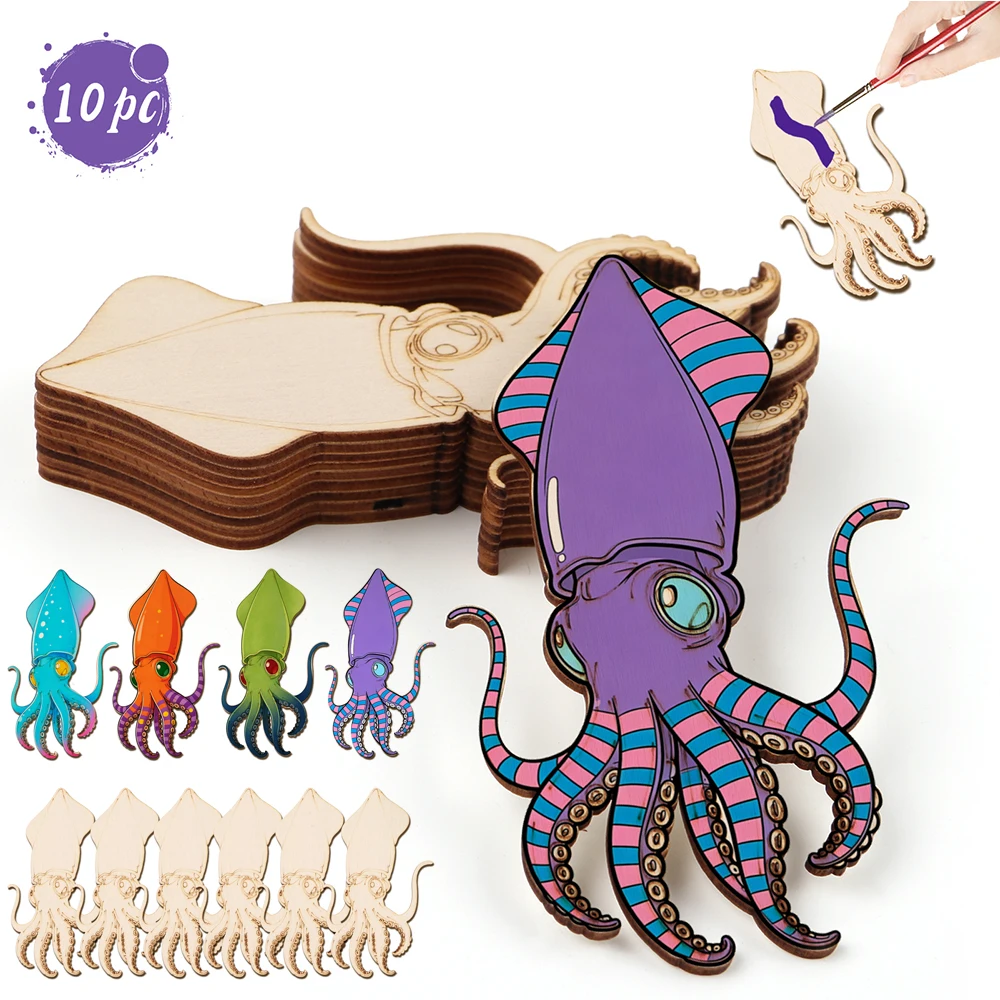 10pcs/set Unfinished Wood Craf - Art & Craft Zone incelemesi ve fiyatı