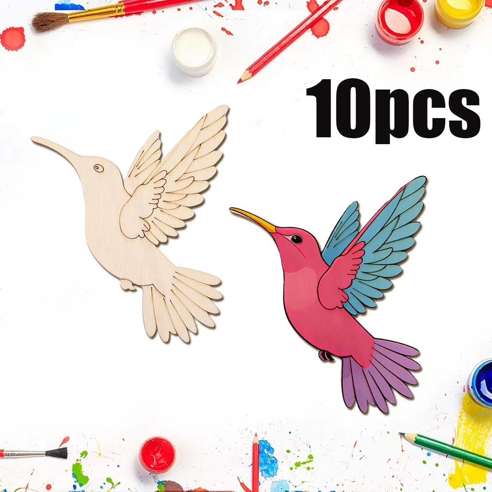 10pcs Unfinished Wood Animal B - Art & Craft Zone incelemesi ve fiyatı