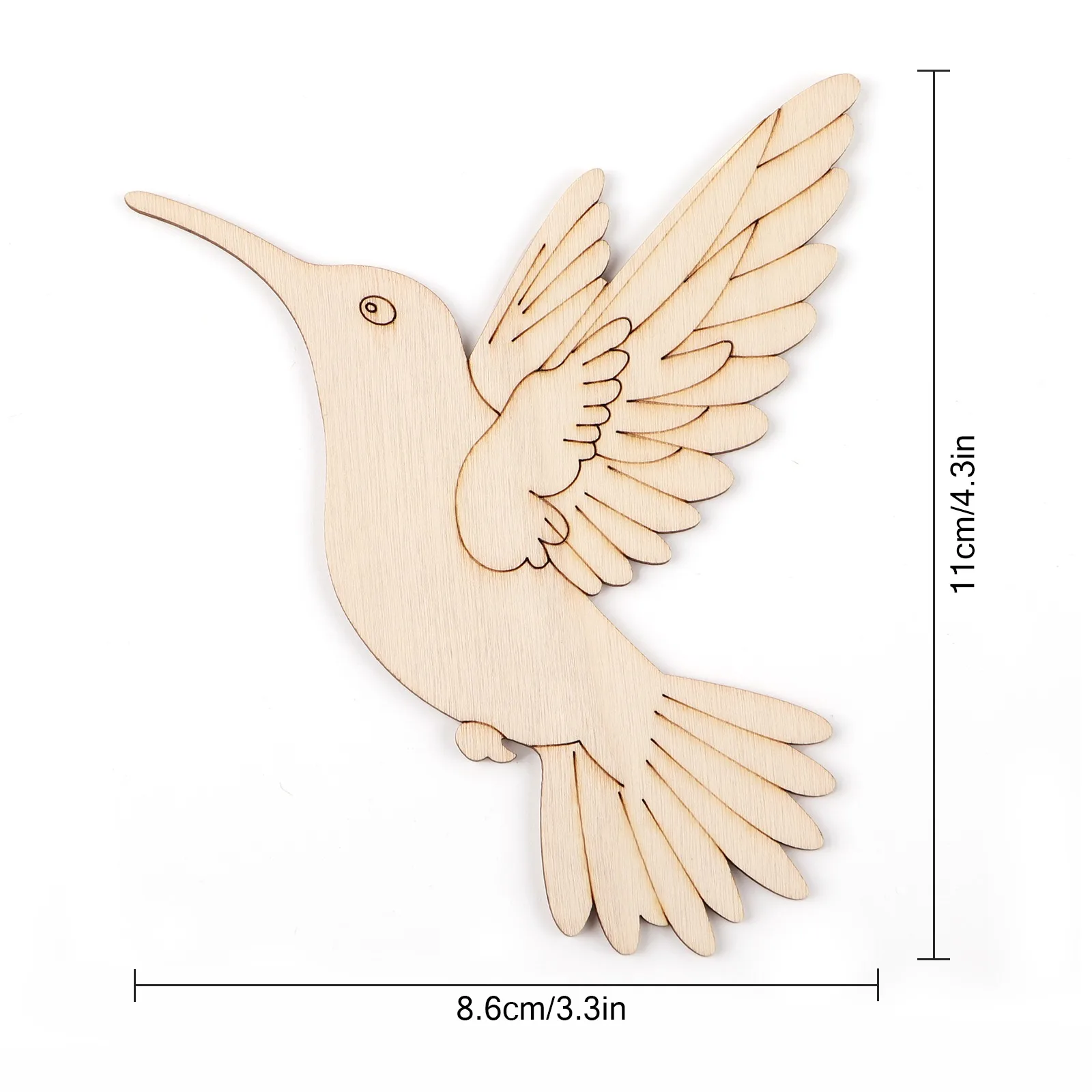 10pcs Unfinished Wood Animal B - Art & Craft Zone incelemesi ve fiyatı