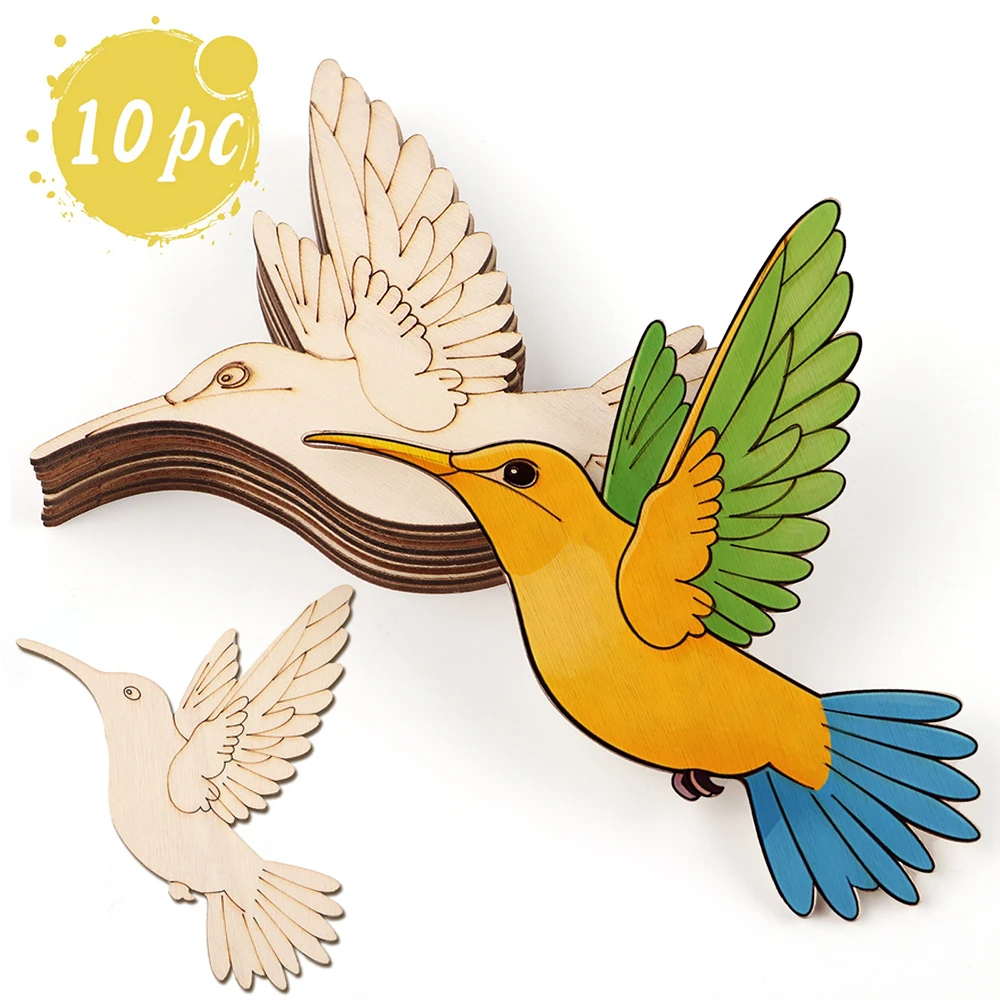 10pcs Unfinished Wood Animal B - Art & Craft Zone incelemesi ve fiyatı