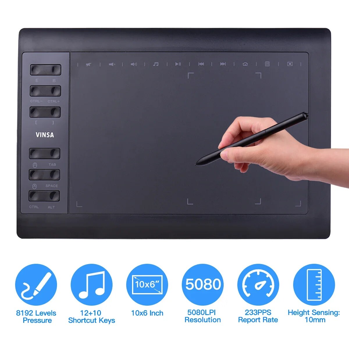 10x6 Inch Professional Graphic - Art Craft Online incelemesi ve fiyatı