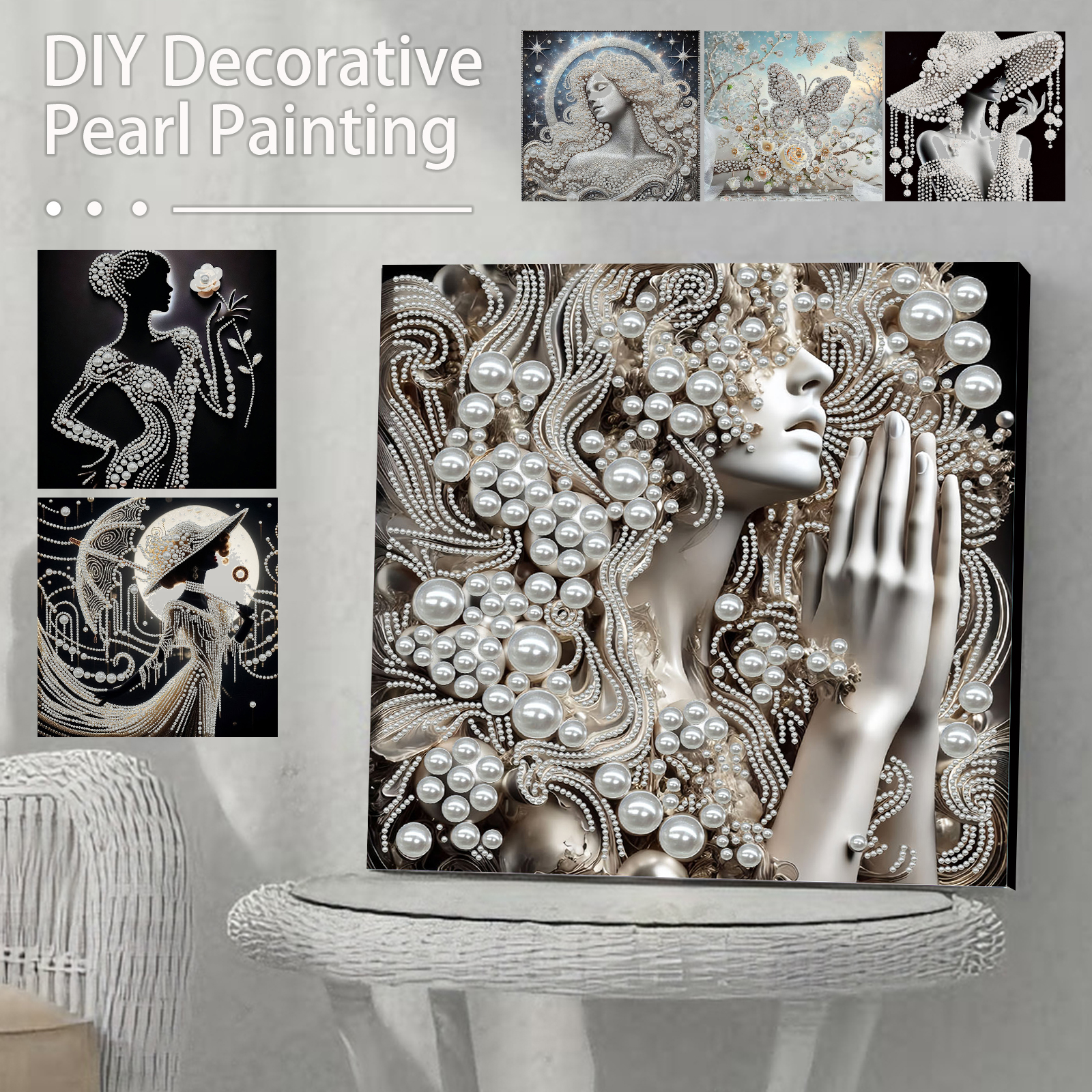 DIY Ladies Pearl Diamond Paint - Art Craft Adult incelemesi ve fiyatı