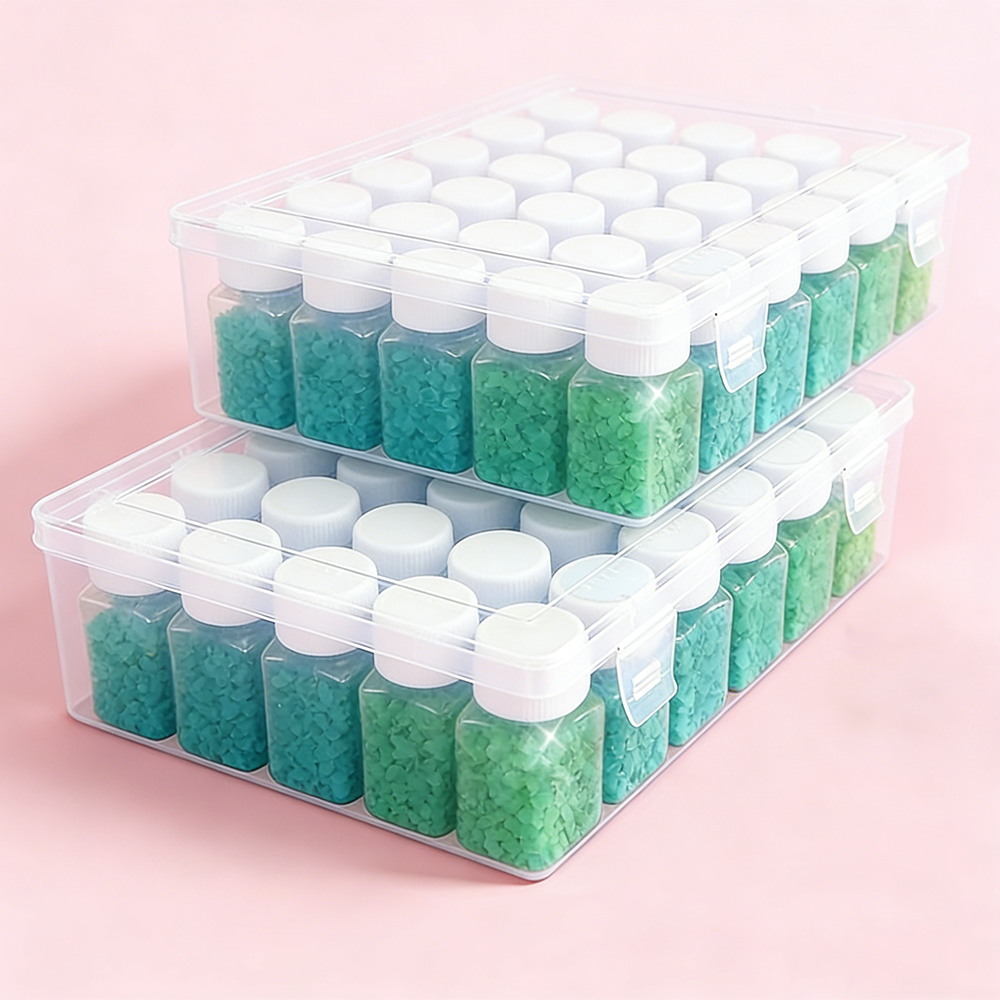 30 Pcs 30ML Square Bottle Diam - Mosaic Tile Supply incelemesi ve fiyatı