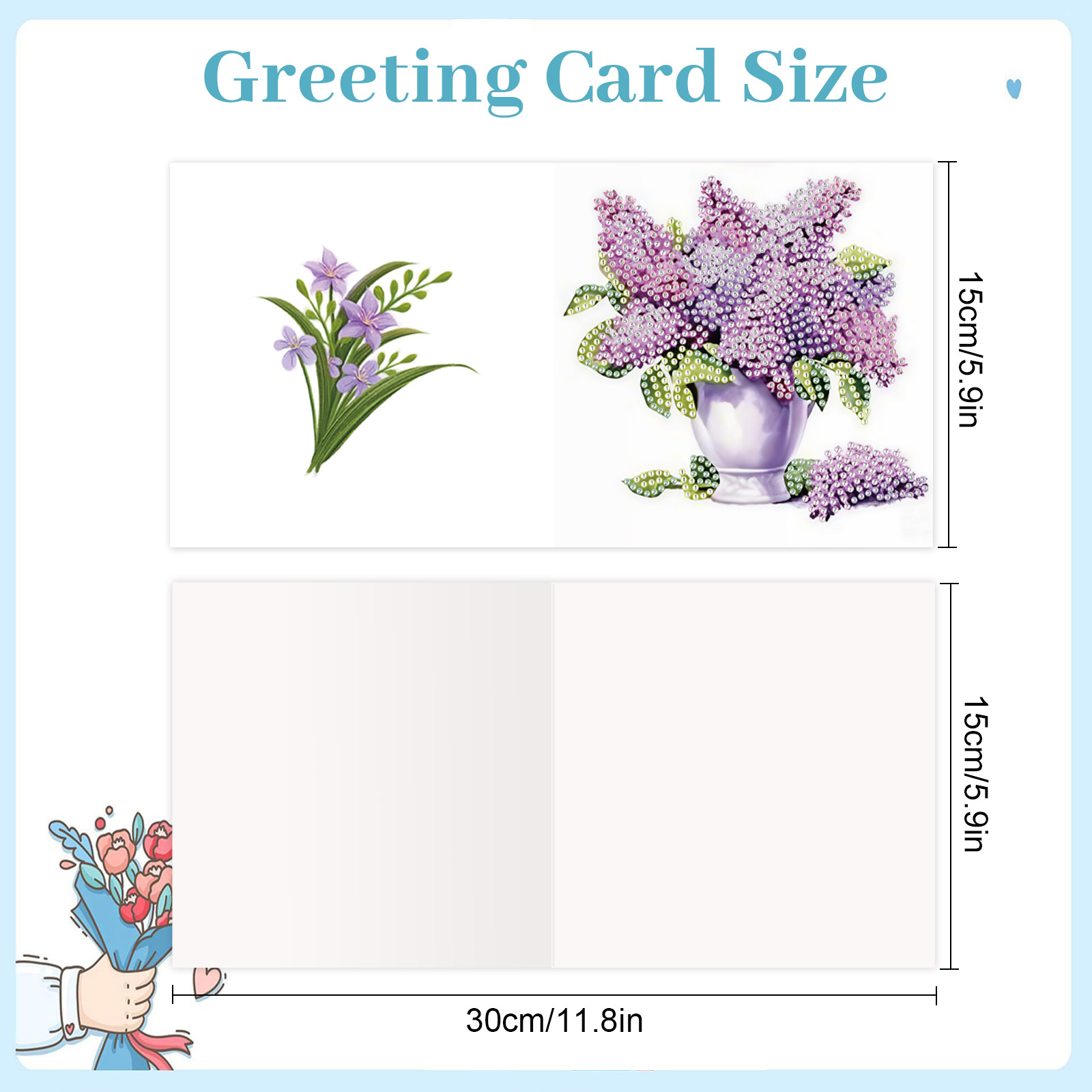 6Pcs Diamond Art Painting Gree - Art Craft Flower incelemesi ve fiyatı