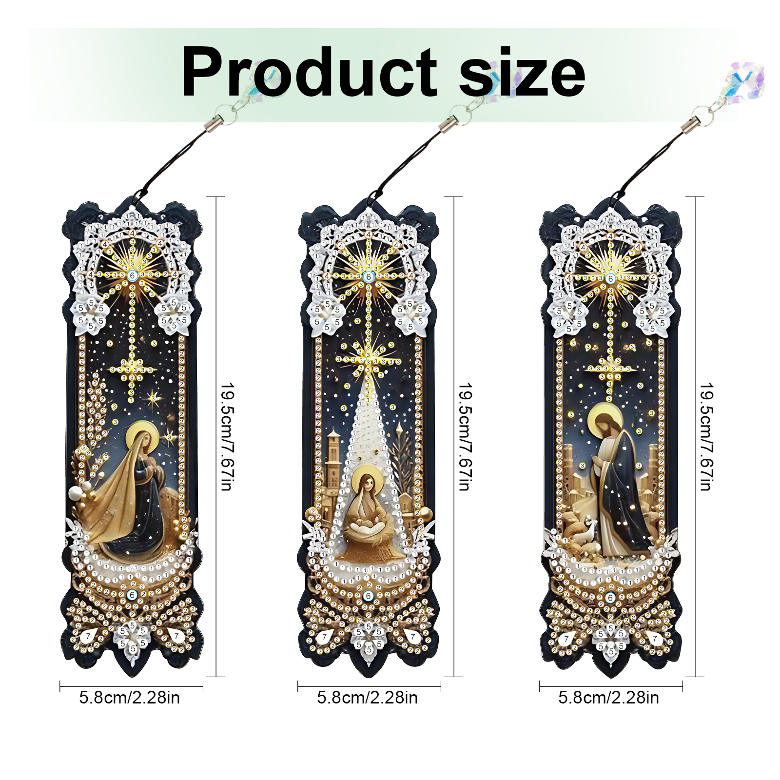 3Pcs Diamond Art Painting Book - Art Craft Flower incelemesi ve fiyatı