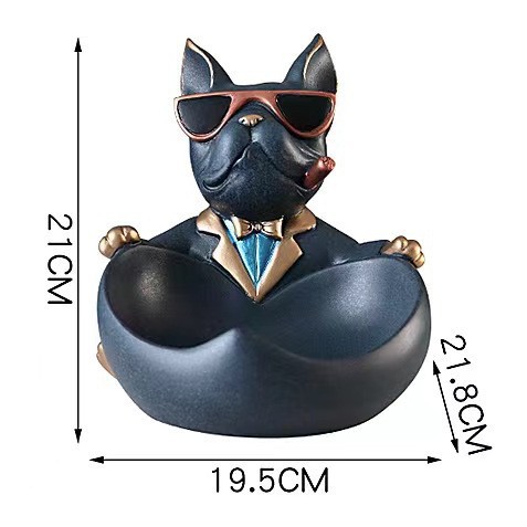 Cool Dog Statue Bulldog Statue - Art And Craft Sunglasses incelemesi ve fiyatı