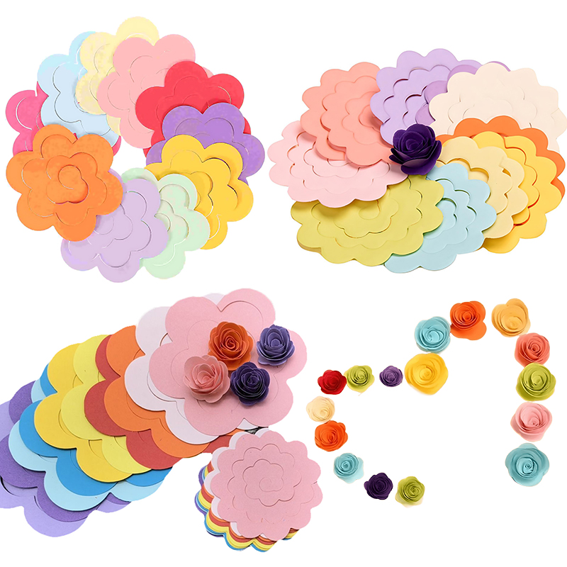 Multiple Colors Rose Flower Qu - Quilling Paper Strips incelemesi ve fiyatı