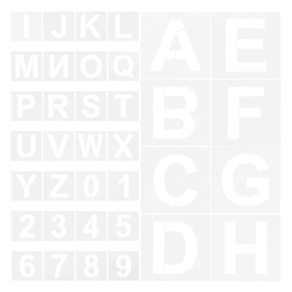 72Pcs Plastic Alphabet Number  - Art Craft Number incelemesi ve fiyatı