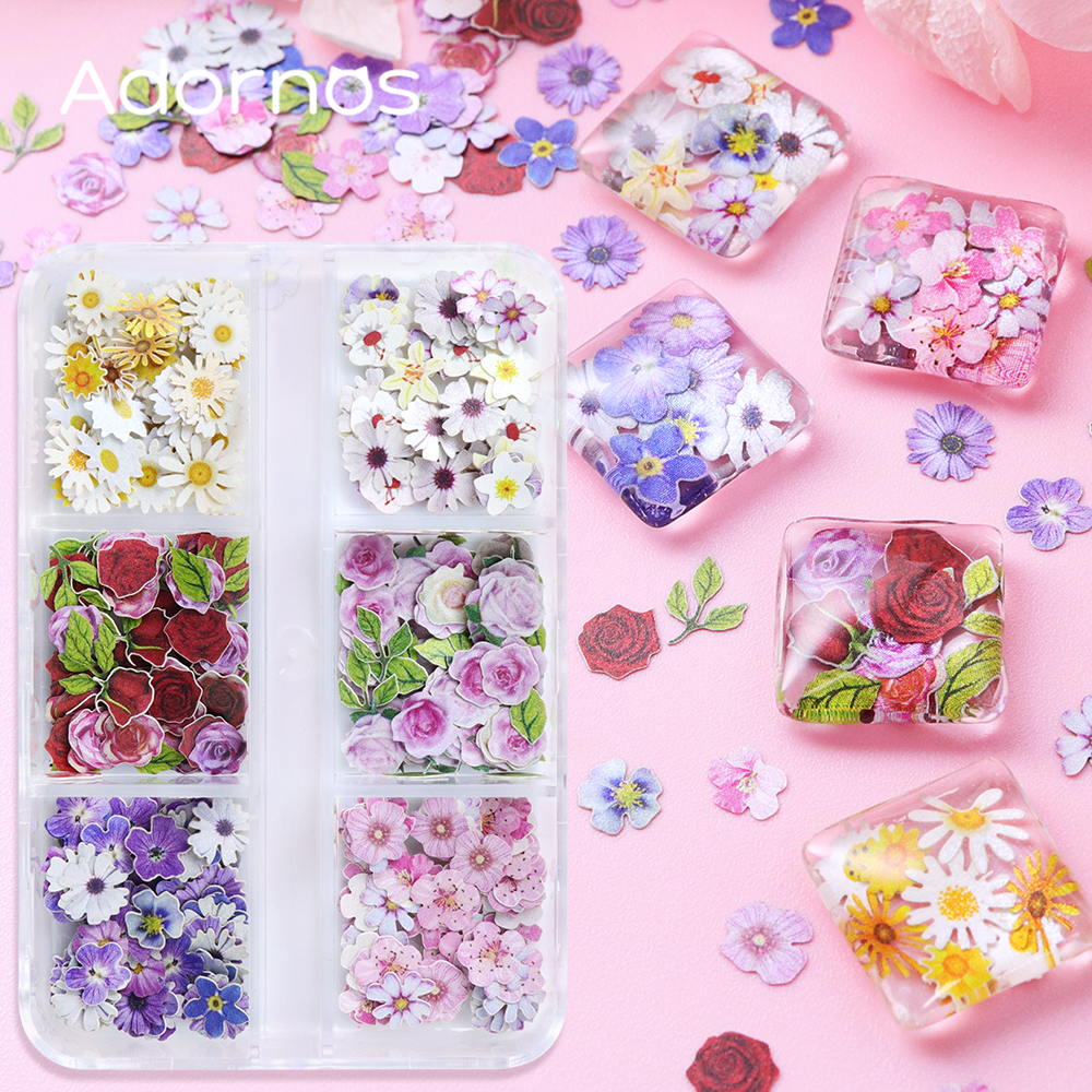 6 Grids Flowers Wood Pulp Chip - Art And Craft Valentine incelemesi ve fiyatı