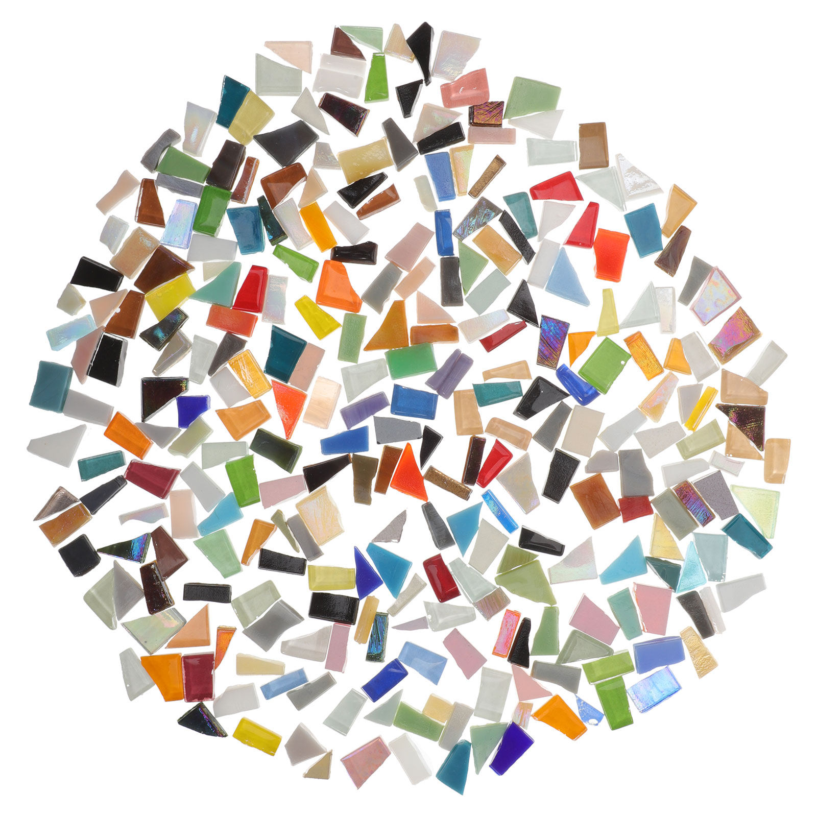 1 Bag Mosaic Glass Pieces Irre - Mosaic Tile Supply incelemesi ve fiyatı