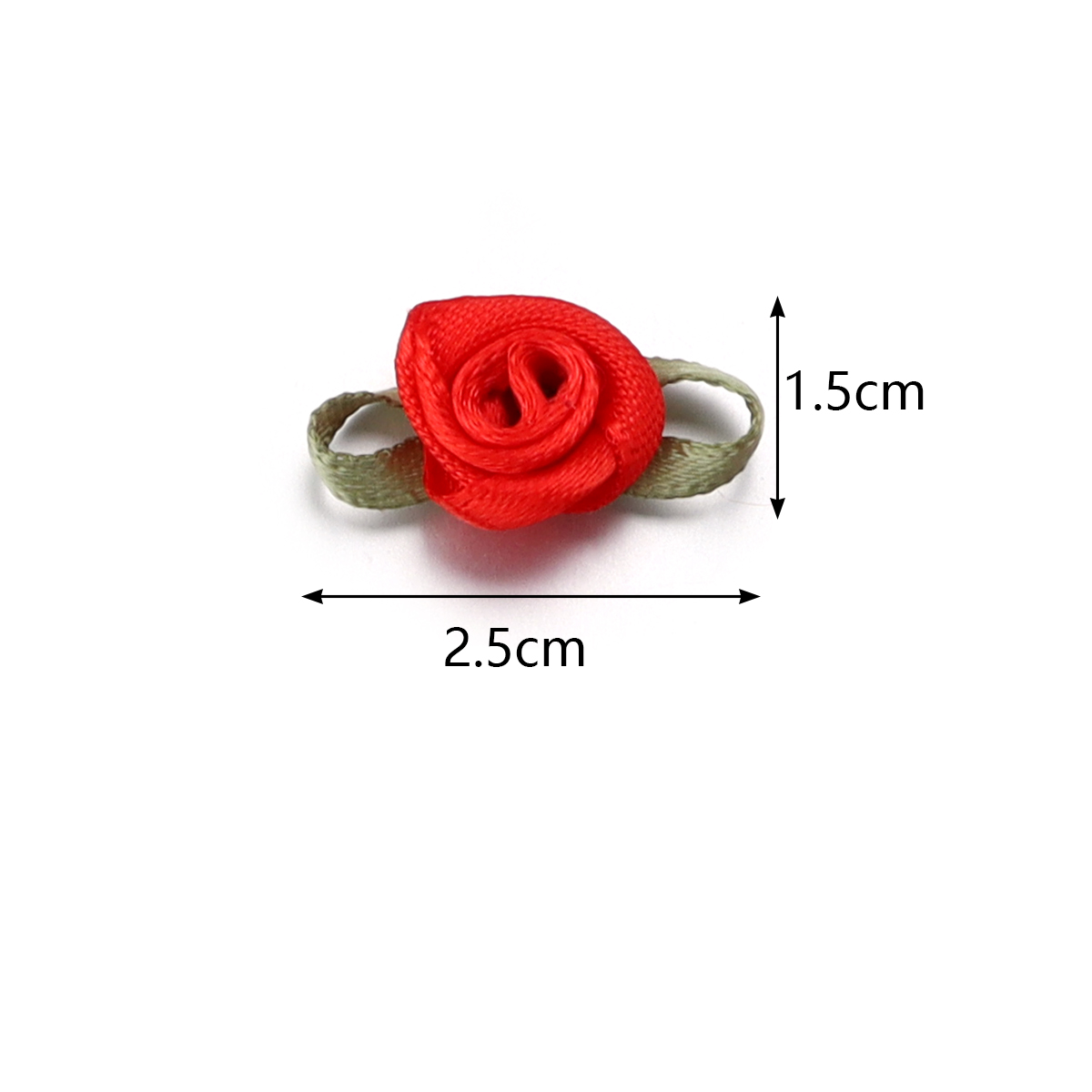 50Pcs 1.5x2.5cm 18 Colors For  - Art Craft Flower incelemesi ve fiyatı