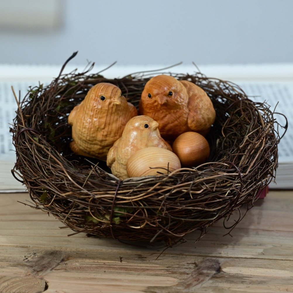 1Set Small Chick Sculpture Nat - Art Craft Idea incelemesi ve fiyatı