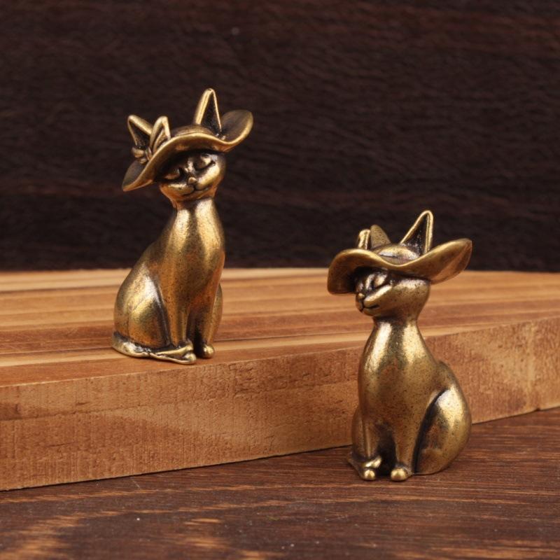 Solid Brass Princess Cat Statu - Art Craft Cat incelemesi ve fiyatı