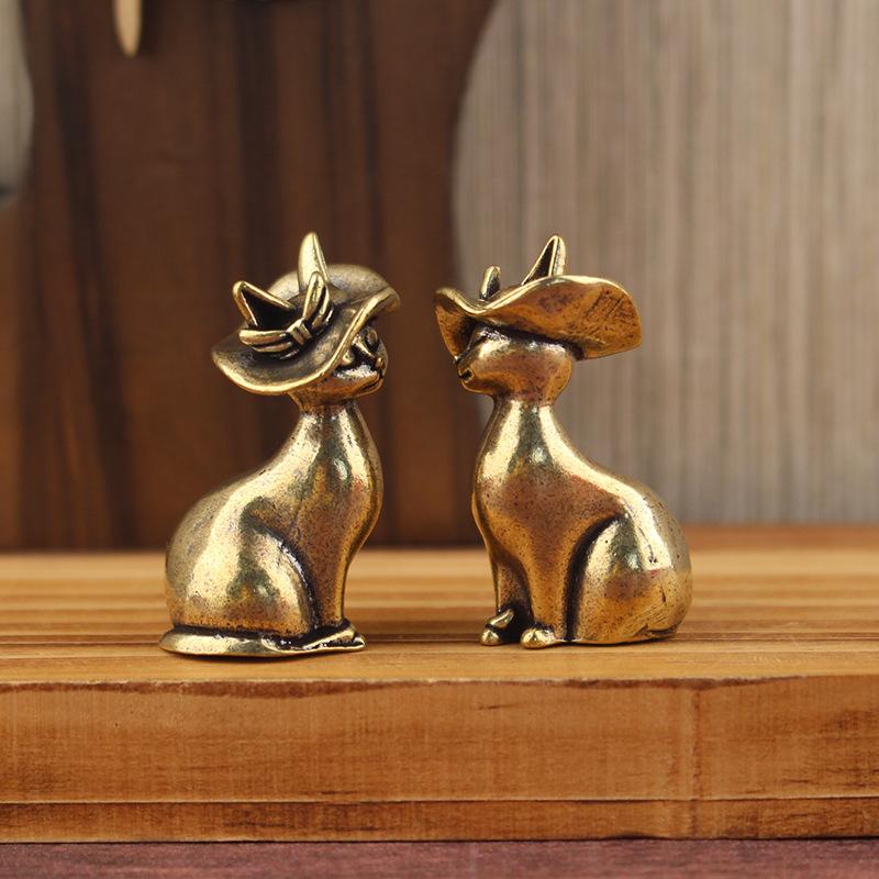 Solid Brass Princess Cat Statu - Art Craft Cat incelemesi ve fiyatı