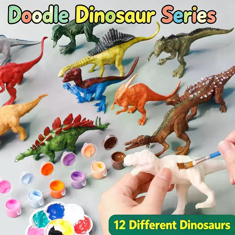 Dinosaur White Embryo Toy Set  - Art Craft Education incelemesi ve fiyatı