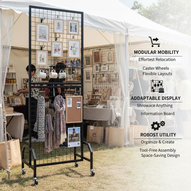 Wire Mesh Display Tower 1.9 x  - Exhibition Of Art And Craft incelemesi ve fiyatı