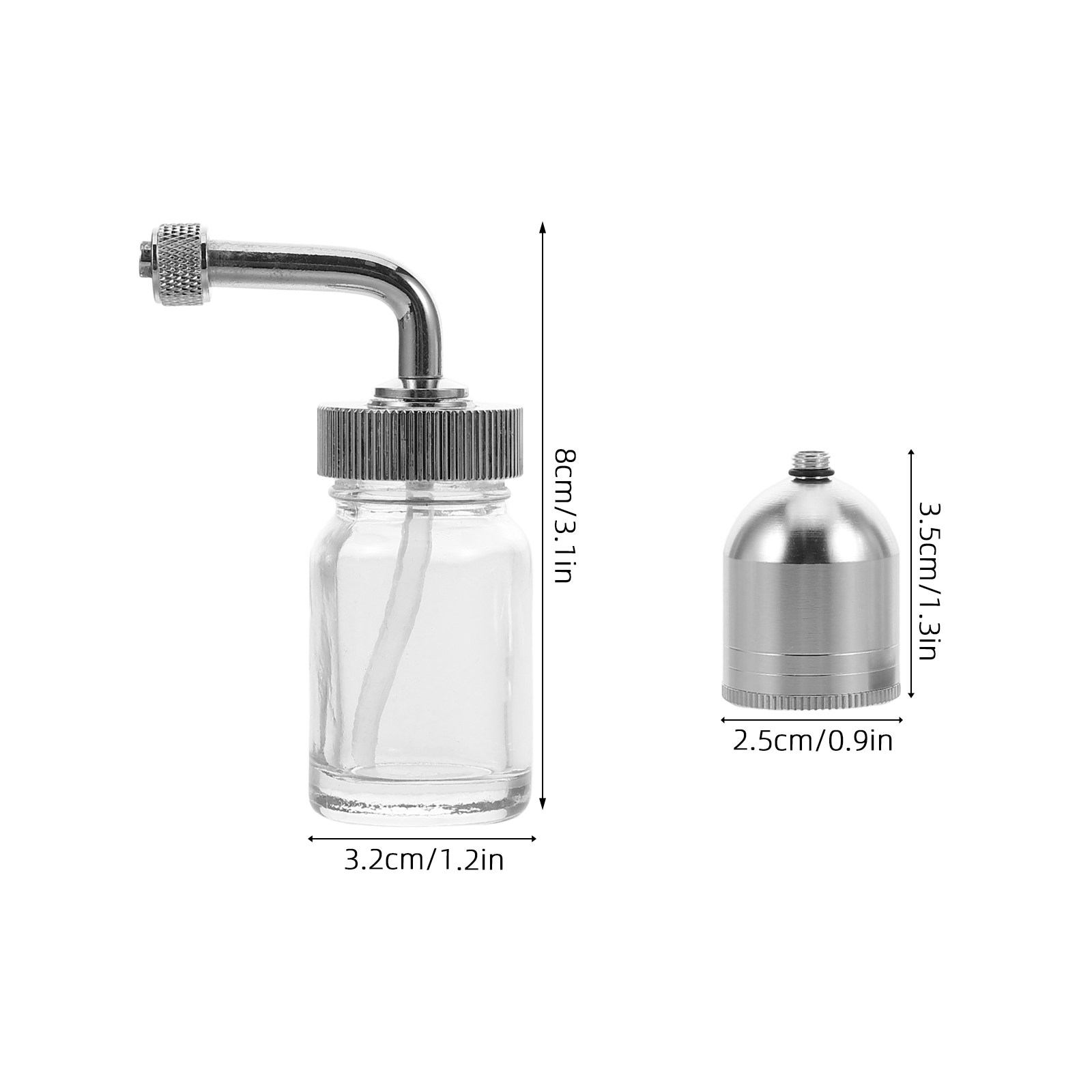 2Pcs Small Airbrush Paint Cont - Art And Craft With Paint incelemesi ve fiyatı