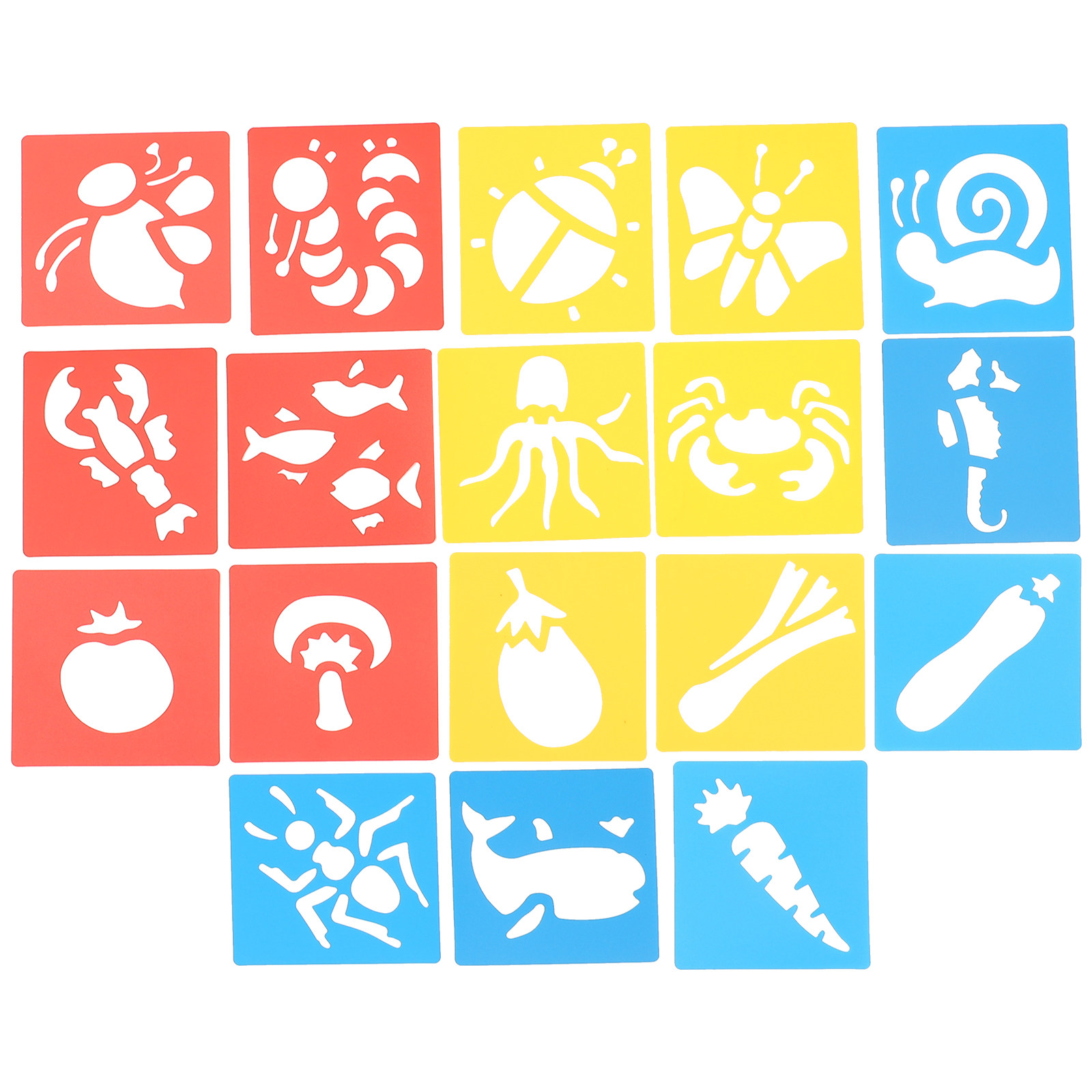 Painting Template 3 Sets Craft - Art And Craft Vegetable incelemesi ve fiyatı