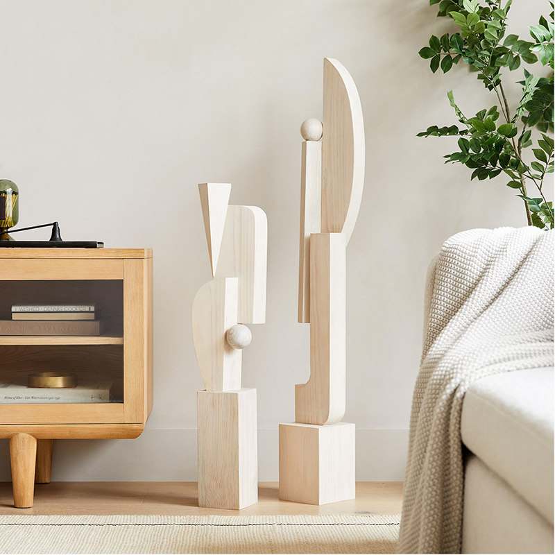 Solid wood abstract geometric  - Exhibition Of Art And Craft incelemesi ve fiyatı