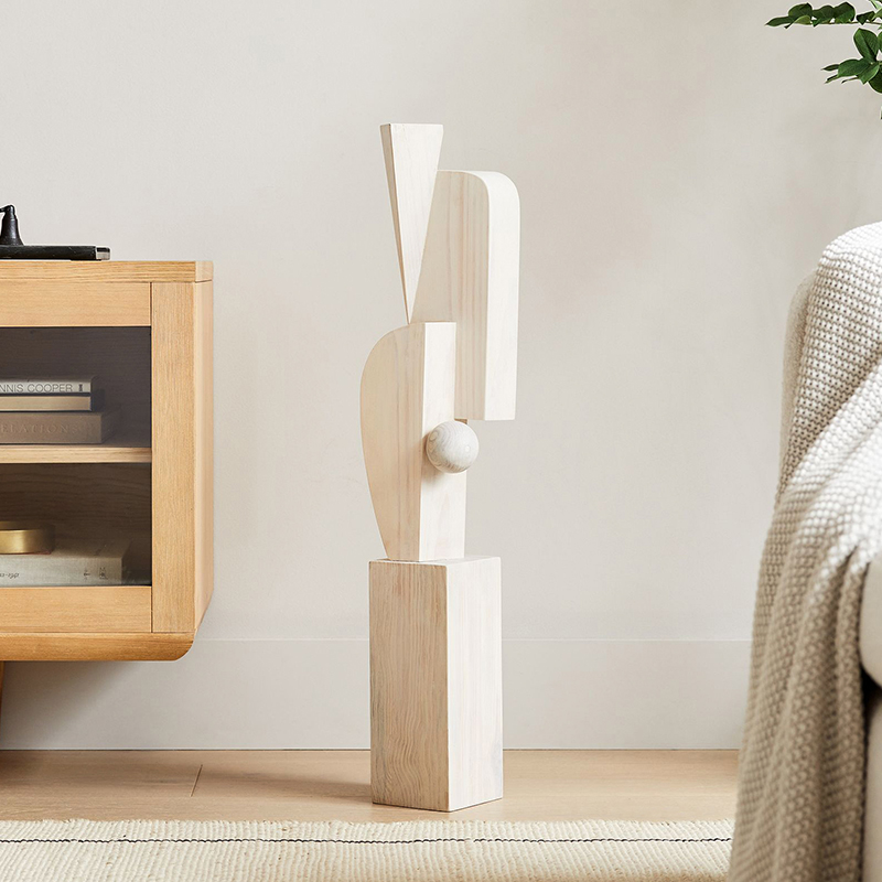 Solid wood abstract geometric  - Exhibition Of Art And Craft incelemesi ve fiyatı