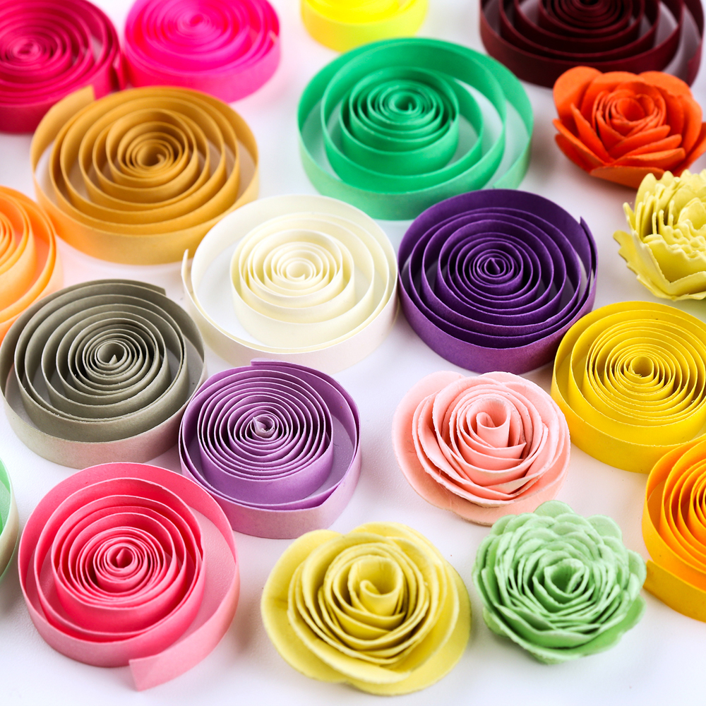 Colorful 100pcs/pack Quilling  - Quilling Paper Strips incelemesi ve fiyatı