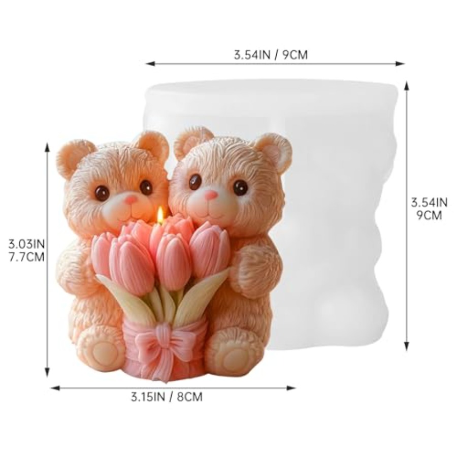 1PCS Holding Tulip Mold, Silic - Art And Craft Valentine incelemesi ve fiyatı