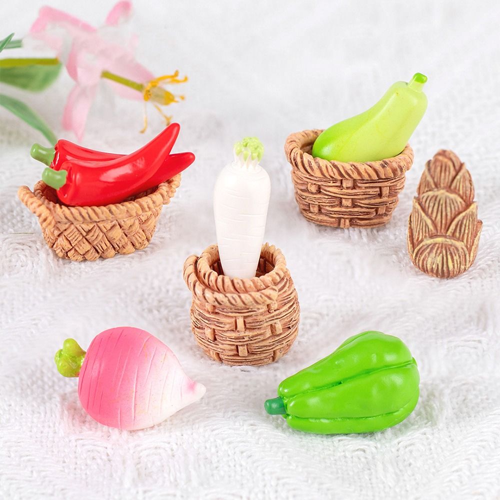 Cute Vegetable Figurines Minia - Art And Craft Vegetable incelemesi ve fiyatı