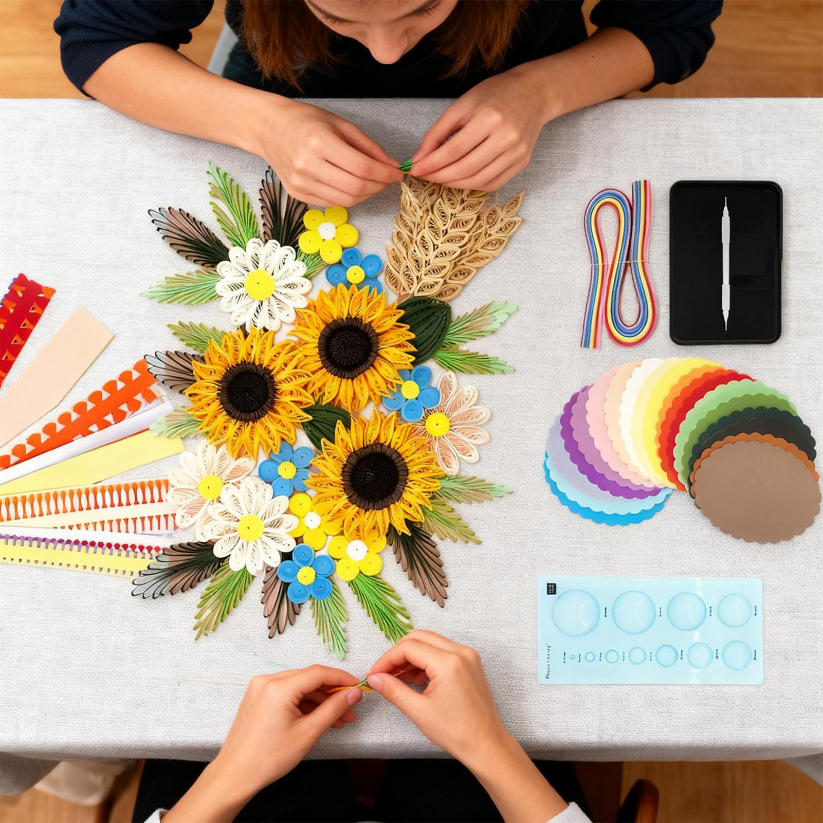 Paper Quilling Tools Party Car - Quilling Paper Strips incelemesi ve fiyatı