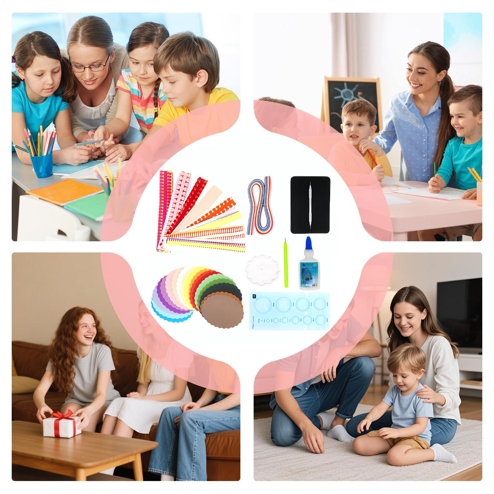 Paper Quilling Tools Party Car - Quilling Paper Strips incelemesi ve fiyatı