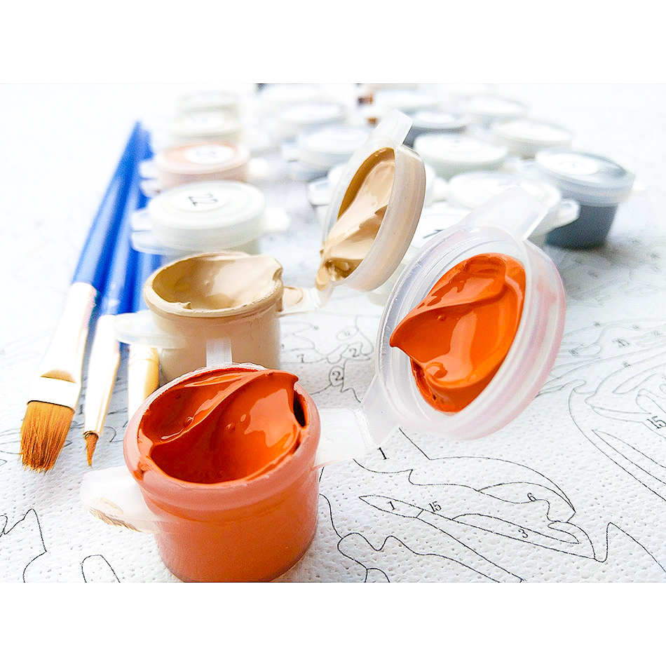 1pc frameless DIY Paint By Num - Art Craft Number incelemesi ve fiyatı
