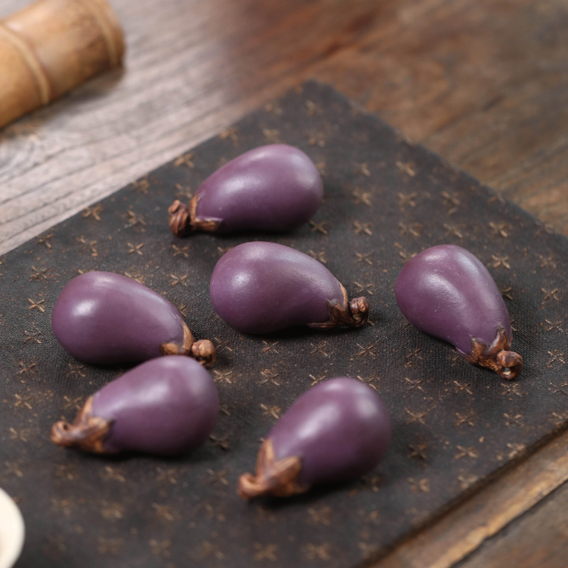 Purple Sand Eggplant Tea Pet H - Art And Craft Vegetable incelemesi ve fiyatı