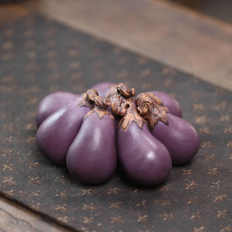 Purple Sand Eggplant Tea Pet H - Art And Craft Vegetable incelemesi ve fiyatı