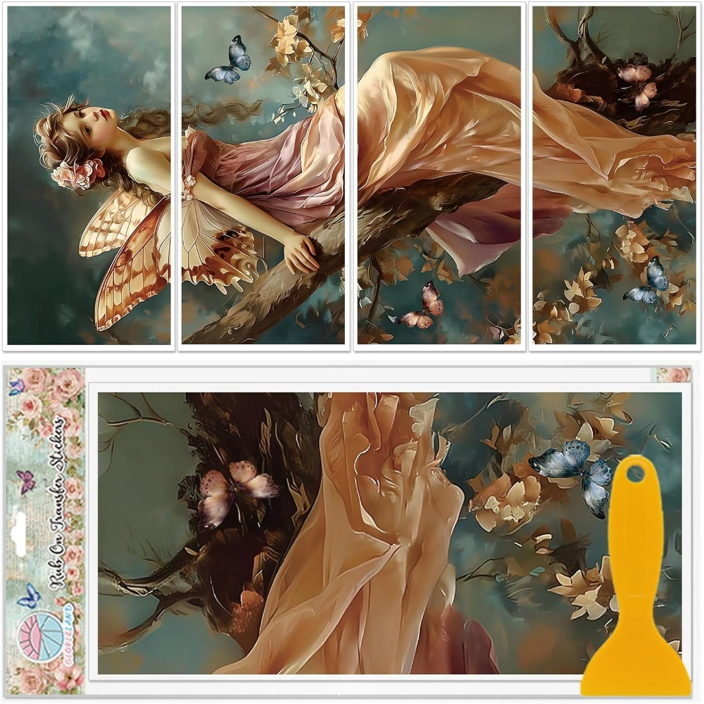 4 Sheets Retro Buttterfly Fair - Art Craft Room incelemesi ve fiyatı