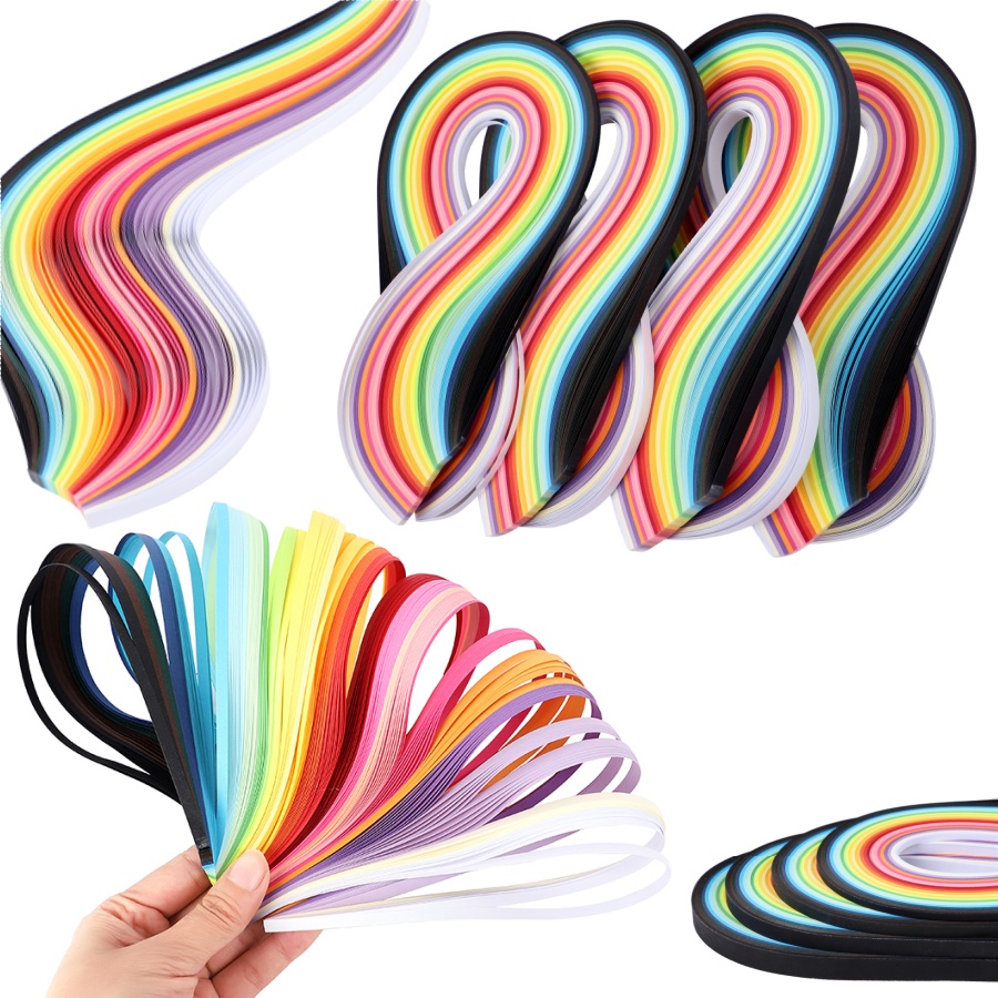 260pcs Rainbow Color Paper Qui - Quilling Paper Strips incelemesi ve fiyatı