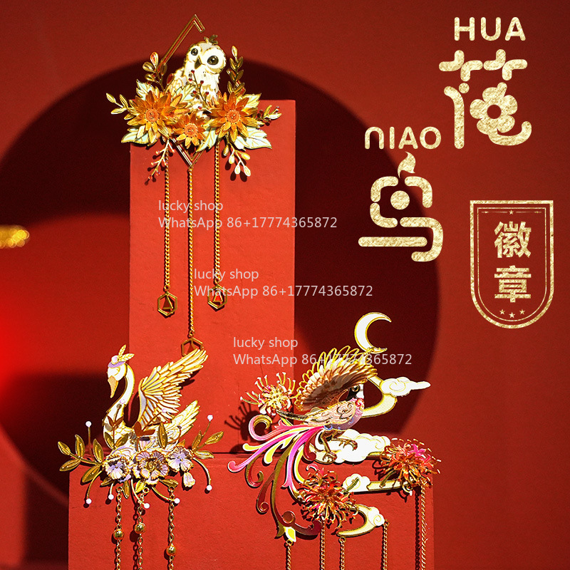 Chinese Style Flower Bird Meta - Chinese Art Craft incelemesi ve fiyatı